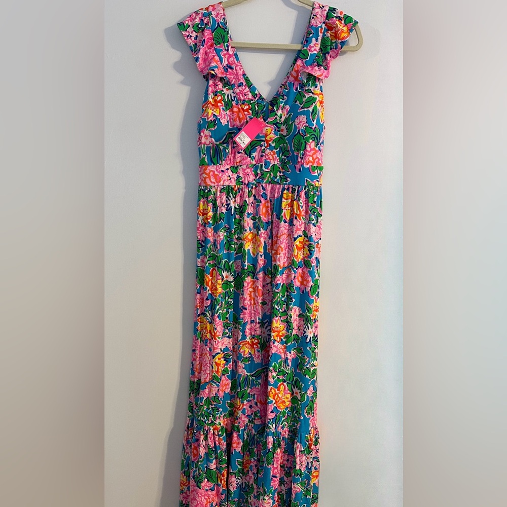 NWT Lilly Pulitzer Vyra Maxi 14